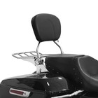 Detachable Backrest Sissy Bar Luggage Rack For Road King Electraglide 2009-2025