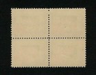 1948 Wx141 Child fireplace Block Of 4 Us Christmas Seals stamps Vf Mnh