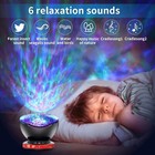Ocean Wave Projector  Night Light For Kids Bedroom  White Noise  Remote And T   