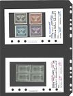Anchor 25 Stock Pages 2s  2-rows  Stock Sheets  Black Sheets For Your Collection