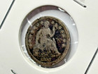 1856 Seated Liberty Half Dime Silver - Nice Coin - Reduced Shipping   