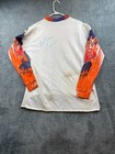 Vtg 90s Answer Racing Jersey Large Fred Hoess Signed Race Worn Thrashed Patched