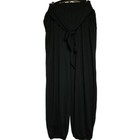 Tarse Chic Dark Blue Palazzo Jogger Harem Pants Womens 2xl