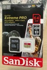 Sandisk Extreme Pro 64gb Uhs-i U3 Microsdxc 250mbs Memory Card With Sd Adapter 