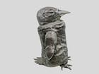 Exceptional 800 Silver Figural Penguin Cigar   Cigarette Lighter Sterling