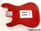 Nos Fender Squier Standard Stratocaster Strat Loaded Body  Cherry Sunburst 