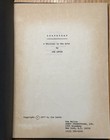 Rare Vintage Deathtrap Ira Levin Original Production Script 1977 Broadway Play