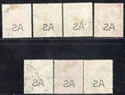 Sudan 1912 22 Stamp Sc    Moa 17 24 And Moa 26 Used Official Army Service