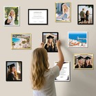 8 5x11 Picture Frame Gold For Certificate Diploma Magazine Photo Wall 10 Pack
