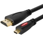 Type D Hdmi Cord Micro Hdmi Cable 1080p Male Arc Hdtv Laptop Tablet Gopro Camera