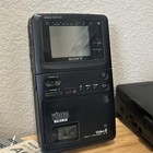 Sony Gv-8 Video Walkman Tv Recorder Player - Extras  Case Lcs-gv8 Sunshade Read