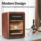 21l Electric Cigar Humidor 200-count Spanish Cedar Wood Shelves W  Light For Men
