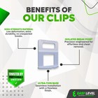 Tile Leveling Clips Standard 1 8   3 0 Mm  - Standard Profile