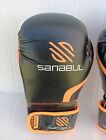 Sanabul Essential Gel Unisex  Training Boxing Gloves-orange  8 Oz 