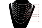 925 Sterling Silver Square Box Chain Necklace All Sizes Stamped  925 Italy
