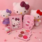 Girabella Pink Makeup Kit Lip Gloss Set With Highlighter   Blush