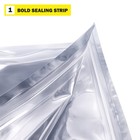 Anti Static Bags Esd Shielding Silver Reclosable Seal 2x3 3x5 4x6 6x8 9x13