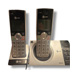 At t Dect 6 0 Cordless Telephone Answering System  Call Waiting  More 2 Phones