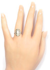 Antique Art Deco 1920 s European Diamond Engagement Ring 14kw Size 5 5 Uk-k1 2