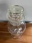Vintage Antique Tiffin Glass Co Dakota Apothecary Jar W lid - 12    Clear