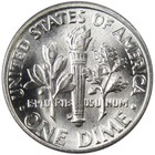 1951 D Roosevelt Dime Bu Uncirculated Mint State 90  Silver 10c Us Coin
