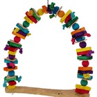 1665 Huge Jazzy Swing Parrot Bird Cage Toys Cages Toy Chew Foraging Amazon Macaw