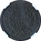 1795 Liberty Cap Half Cent Lettered Edge Ngc Fine Details C-1 R 2 Nice Strike