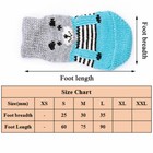 Pet Lovely Socks Puppy Small Dog Cat Anti Slip Warm Indoor Shoes Paw Protector  