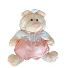 Fisher Price Vintage 1986 Peach 17-inch Puffalump Bear Read Description 
