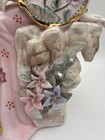 Vintage Chinese Porcelain Lady Figurines     Hand Painted  High Detail