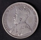 Canada 1932 50c Fifty Cent Silver Coin King George V Vg f  800 Silver
