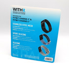Withit Replacement Band Compatible With Fitbit Charge 3 4  3-pack