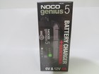 Noco Genius 5 Battery And Charger Maintainer 6v   12v 5a New Sealed