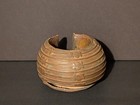 Massive Antique Brass African Ankle Bracelet Bangle Heavy