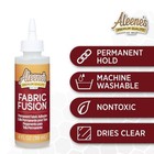 Fabric Fusion Glue Permanent Adhesive Clear Non-toxic Washable Flexible 4oz New