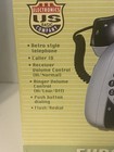 Vintage Retro Us Basic - Euro Corded Phone With Caller Id - Black silver - Rare