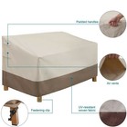 Waterproof Patio Furniture Cover Heavy Duty Patio Bench Loveseat Couch Sofa Cove