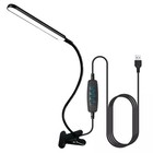 Usb Reading Light Flexible Led Lamp Laptop Computer Clip On Bed Desk Table Light