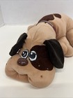 Vintage 1985 Tonka 18  Plush Pound Puppy Brown Large And Small Puppy Lot