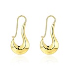 Fashion Popular Ear Clip 925 Silver Plated Earrings For Women Nickel-free A4