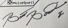 Brett Bodine Personally Autographed Signed Nascar Card Racing Freeship