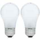Sylvania 15a15wrp  2 Pack  15 Watt A15 Light Bulb With Medium Base - 2850k