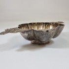 Antique 19thc Dutch Two Handled Brandy Bowl Floral Handles 1816 