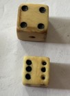 Vintage Lot Of  21 Dice - 14 Bakelite - 1 Bone - 6 Celluloid Or Lucite  