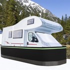 Easy Installation Rv Skirting  65 6 x2 6  Travel Wheel 2 6 X65 62 Ft Black