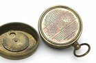 Compass Poem Dollond London Brass Antique Nautical Vintage Sundial Pocket Gift