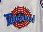 Tune Squad Lola Jersey Size Large Bunny  10 Space Jam Basketball Mesh White