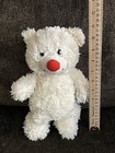 Dan Dee Collector s  Choice Vintage 11    White Teddy Bear Plush With Beady Eyes
