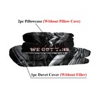 3pcs  Print Duvet Cover Set Includes 1 Duvet Cover And 2 Pillowcases Twin Size