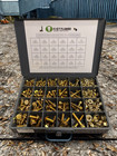 Grade 8 Hex Cap Flange Frame Bolt Zinc Yellow   Locking Flange Nuts Kit - 447 Pc